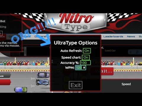Play Nitro Type Hacked Speed